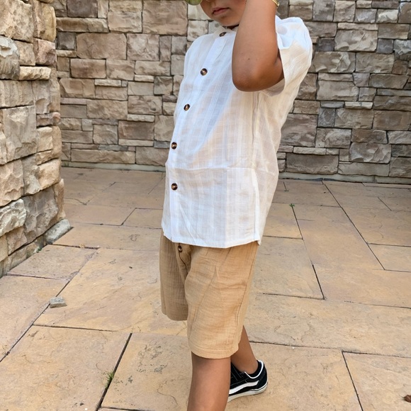 ETHAN SOLID TWO PIECE SET - Picture 5 of 11